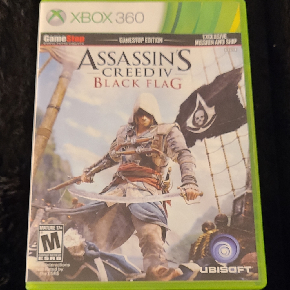 Microsoft Xbox 360 Assassin's Creed IV: Black Flag - Green Case